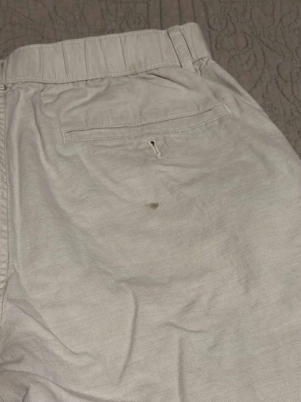 Uniqlo Linen Blend Pants Natural Color